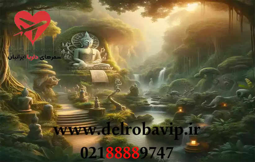 تاریخچه باغ مخفی بودا سامویی